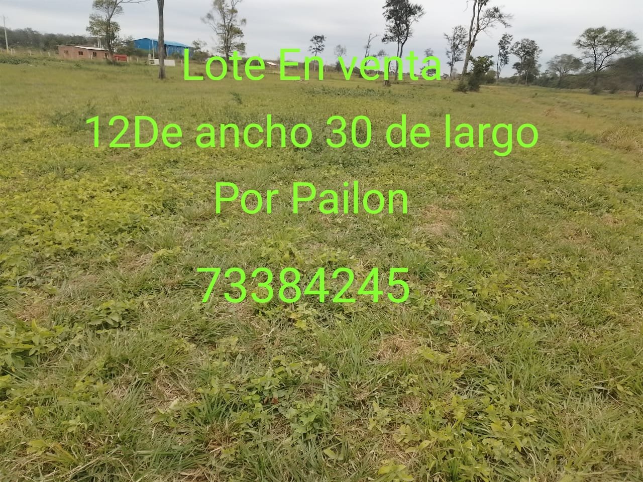 Lote en venta en Pailón