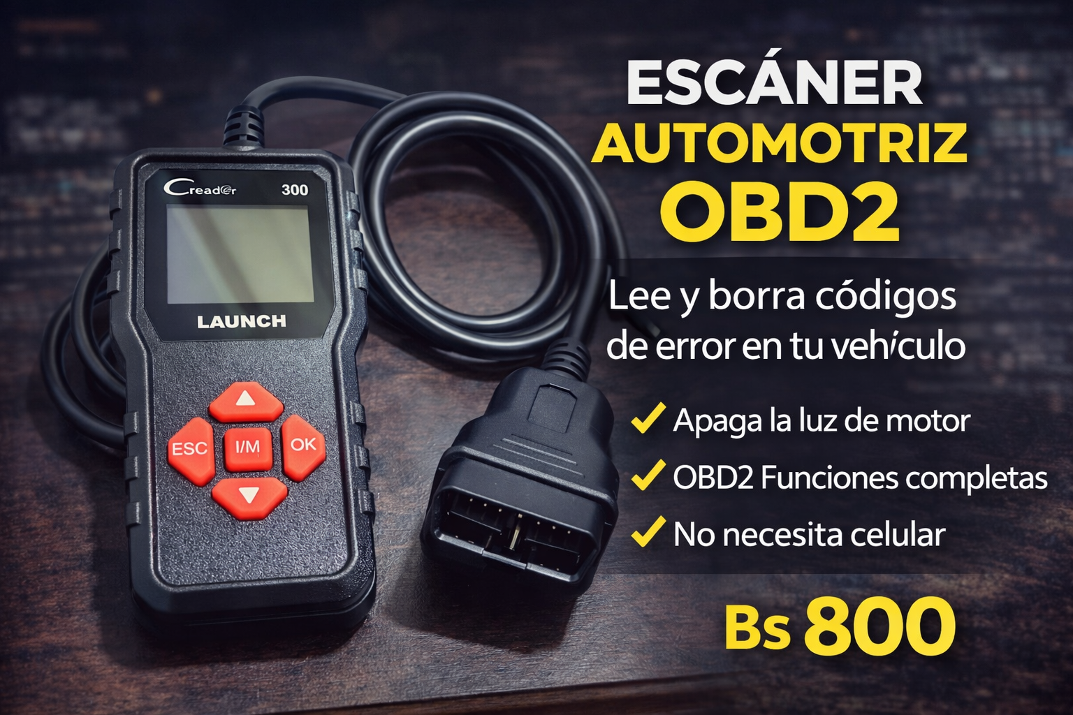 Escaner automotriz