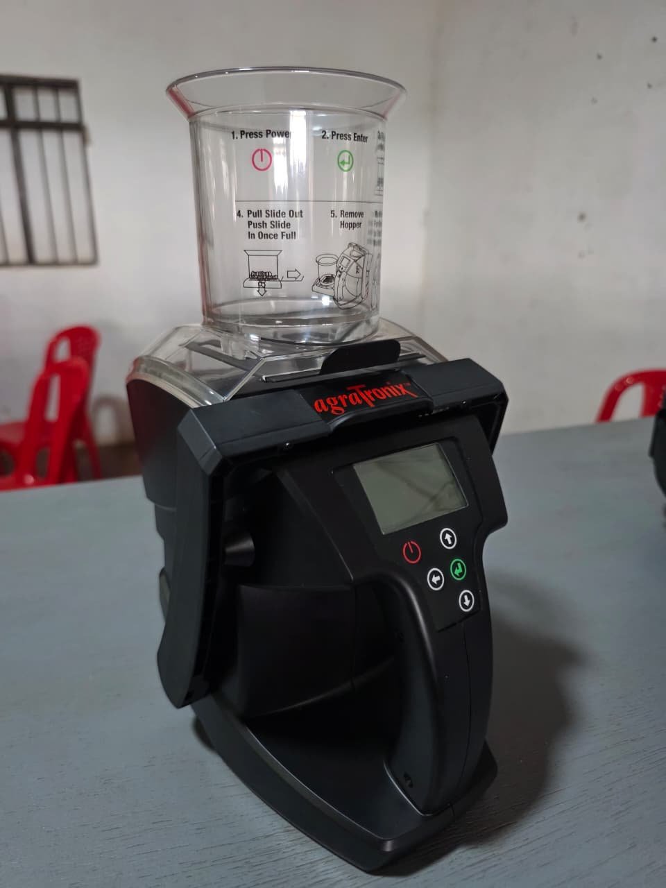 Medidor de humedad de grano