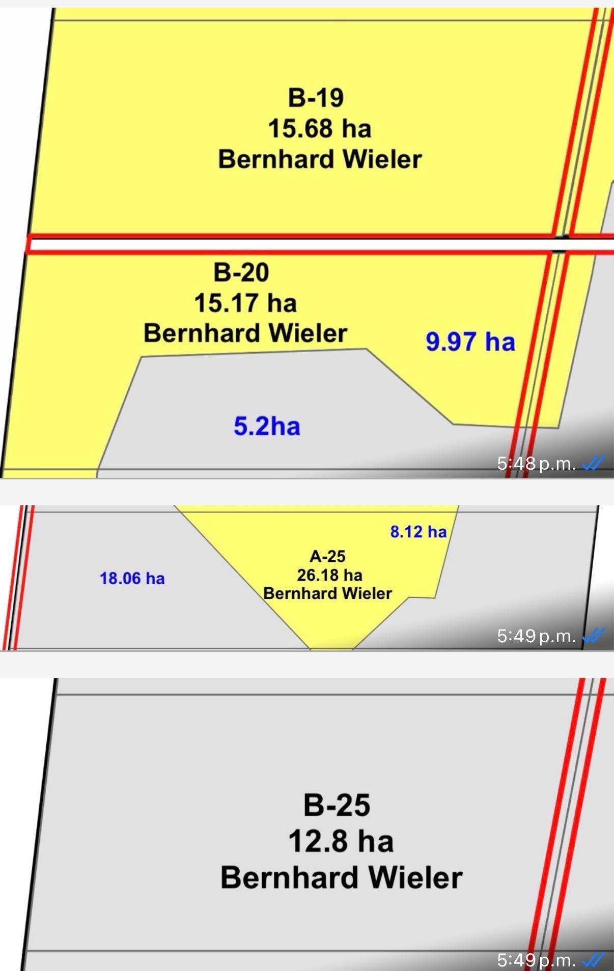 Lote en Roboré 70 Ha