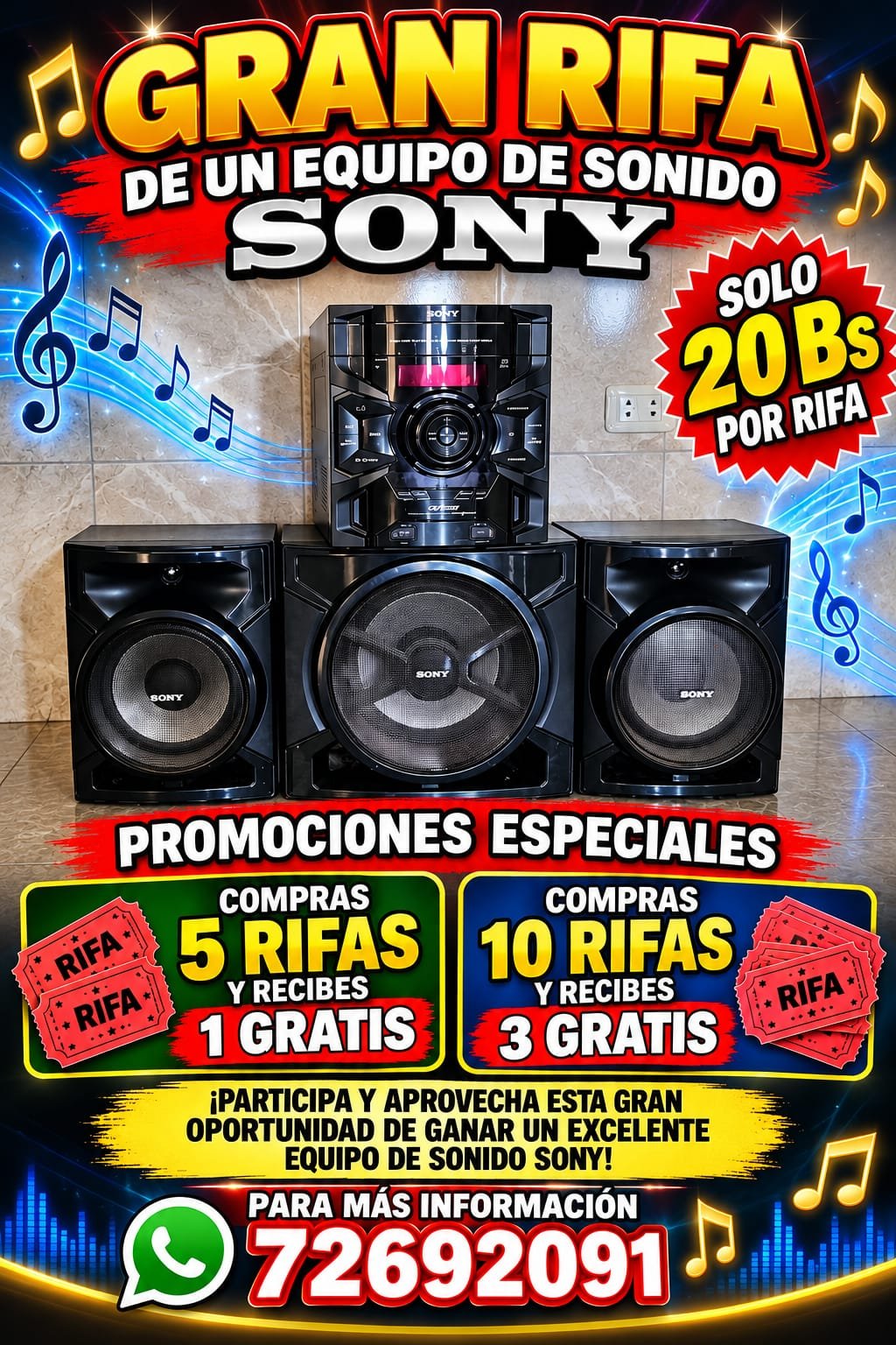 Rifas disponible